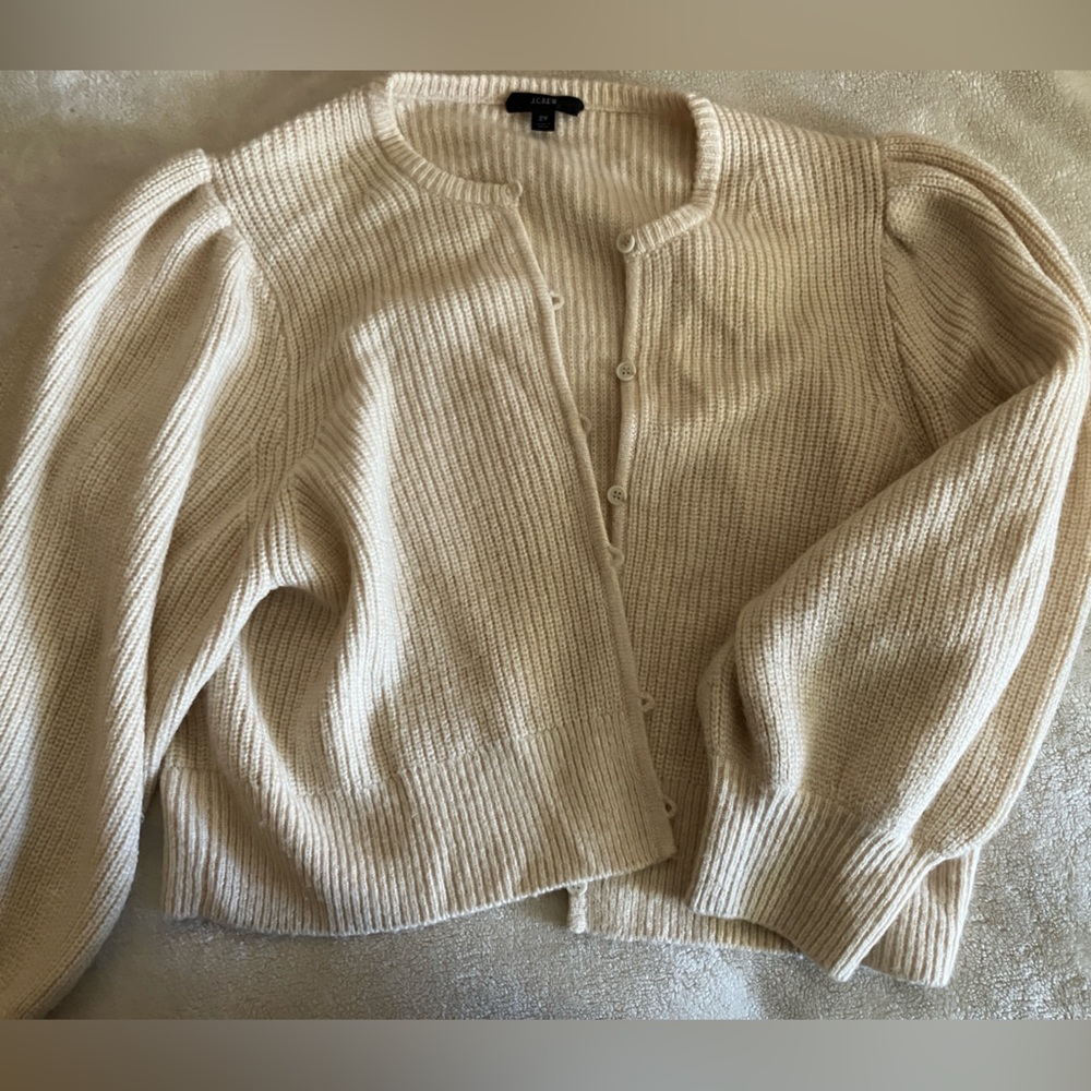 Wool and alpaca cardigan